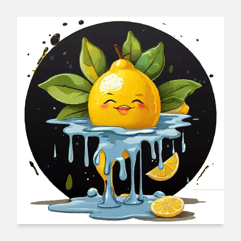Citron Poster 60 x 60 cm