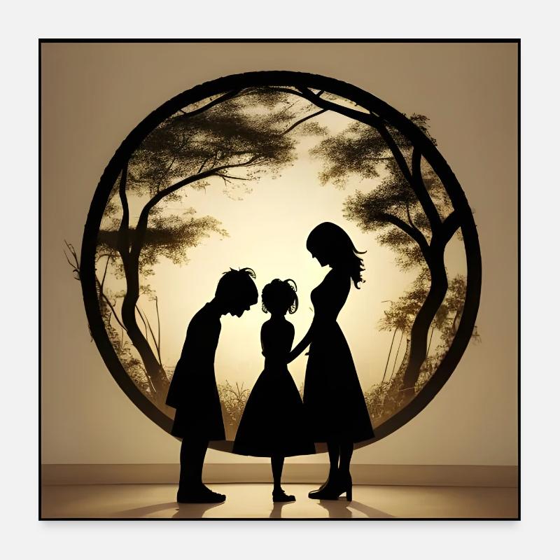 Mother's Day Magic Merch Poster 24" x 24" (60x60 cm)