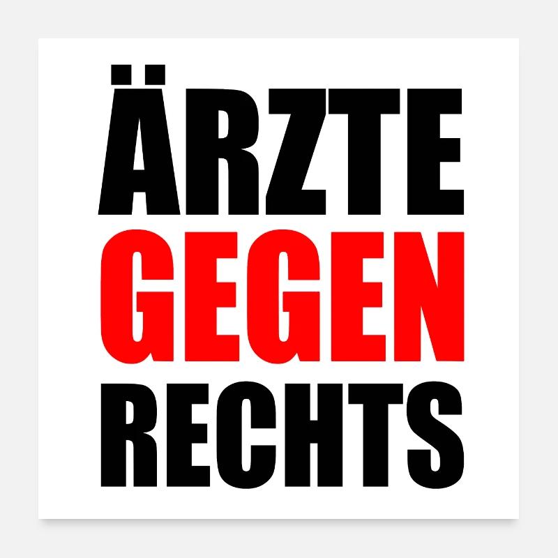 Doctors Against the Right Poster 24" x 24" (60x60 cm)