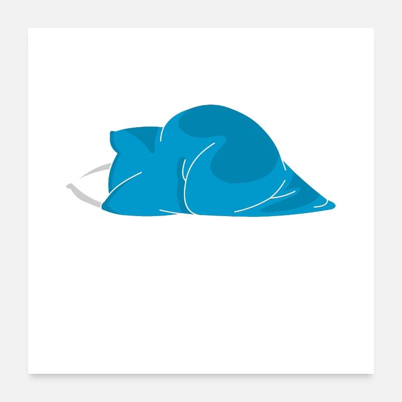 Wecke mich auf, wenn es 2025 dunkel ist Poster 60x60 cm