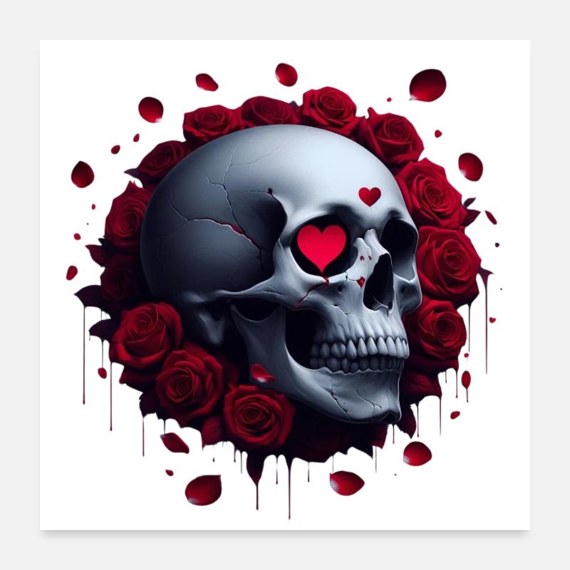 Happy Valentine's Day Poster 24" x 24" (60x60 cm)