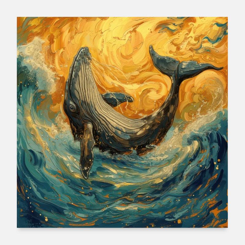 Wal Fisch Van Gogh Poster 60x60 cm