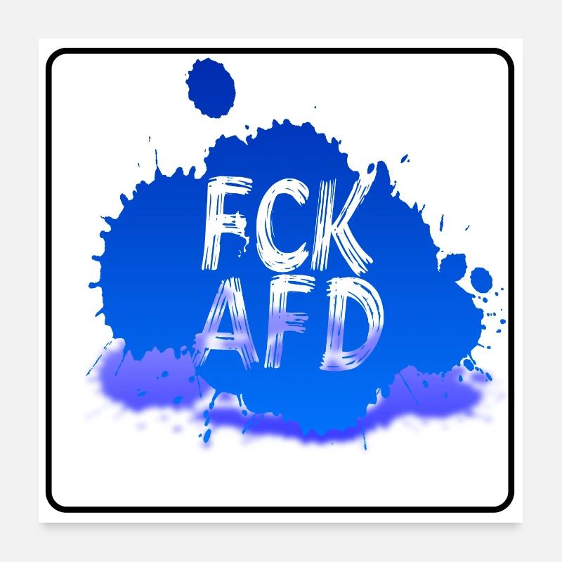 FCK ADF Poster 60x60 cm