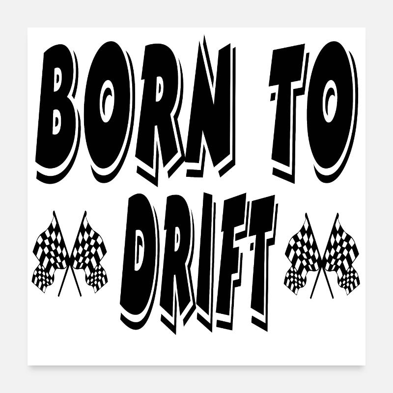 Car Poster 24" x 24" (60x60 cm)