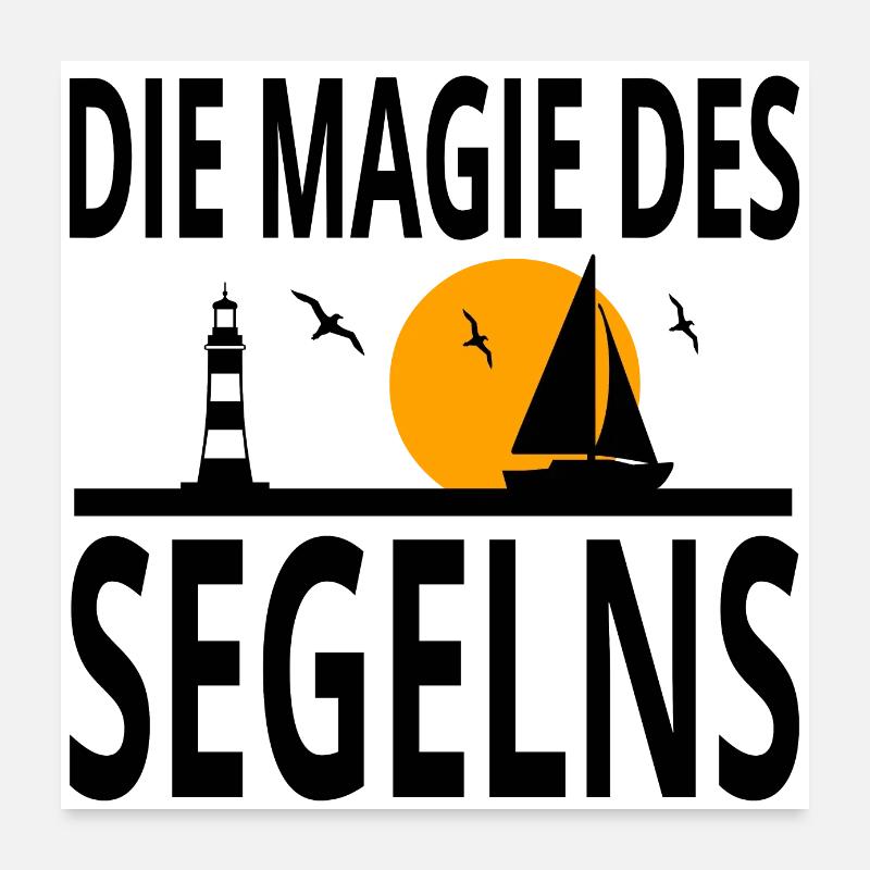 Sail Poster 24" x 24" (60x60 cm)