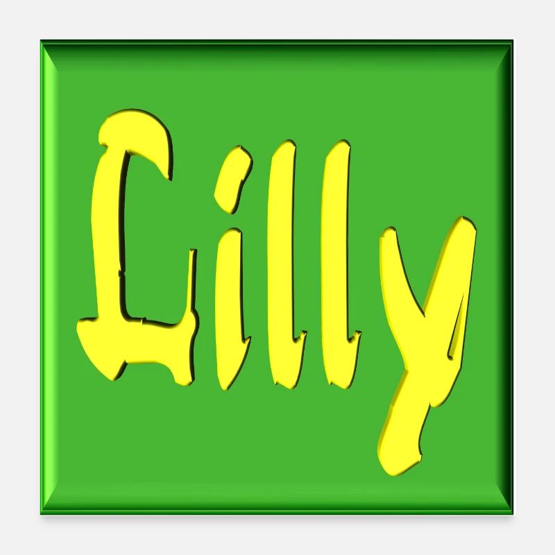 lilly2 Poster 60x60 cm