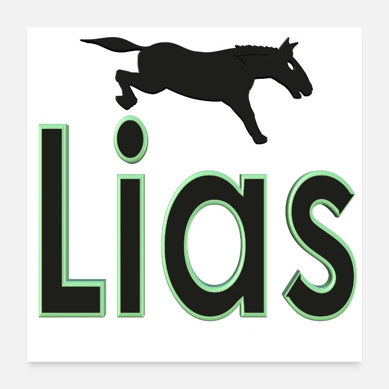 Lias2 Poster 60x60 cm