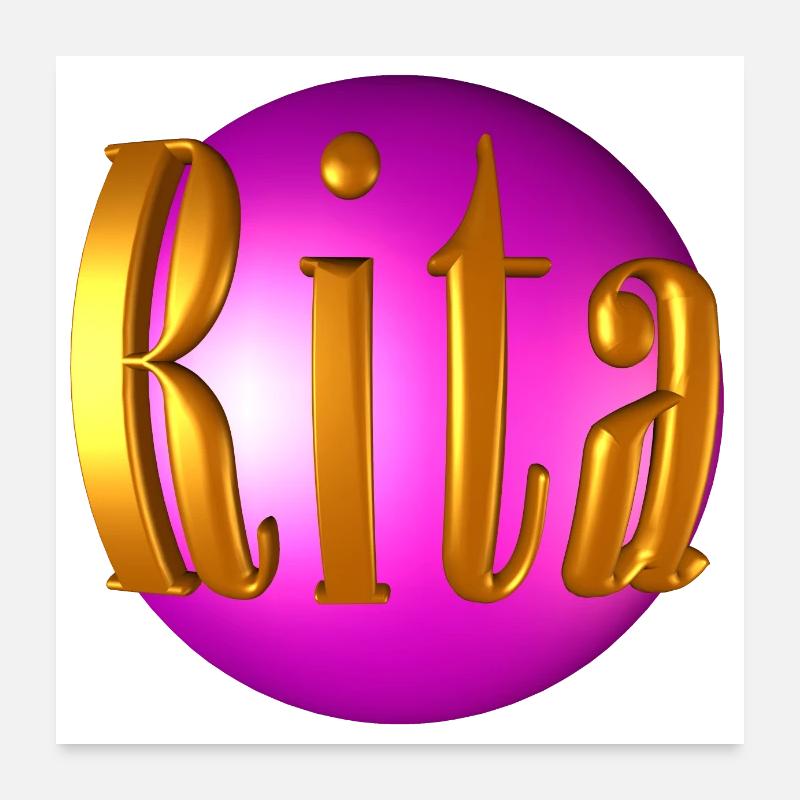 Par Rita2 Poster 60 x 60 cm