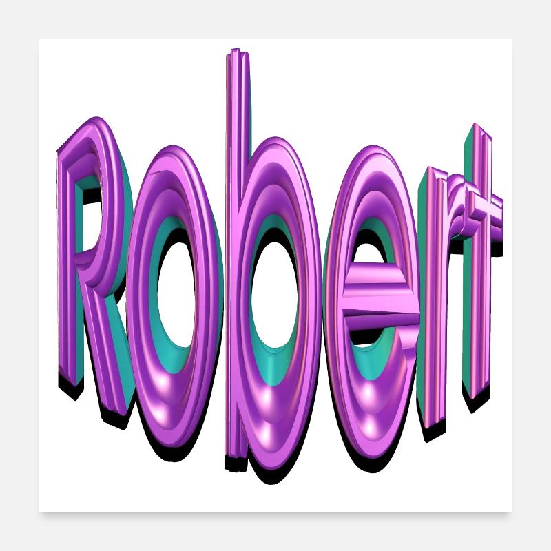 robert2 Poster 60x60 cm