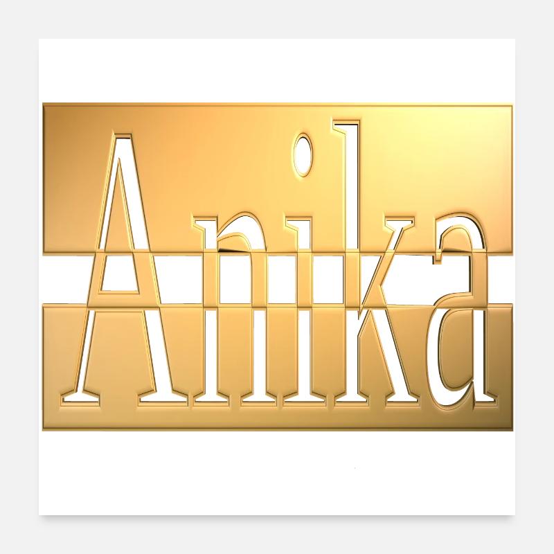 anika2 Poster 60 x 60 cm