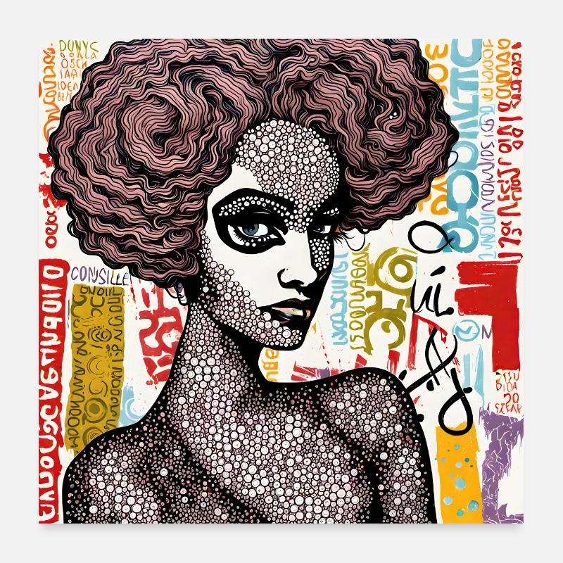 Unvergesslich Inoubliable Poster 60x60 cm