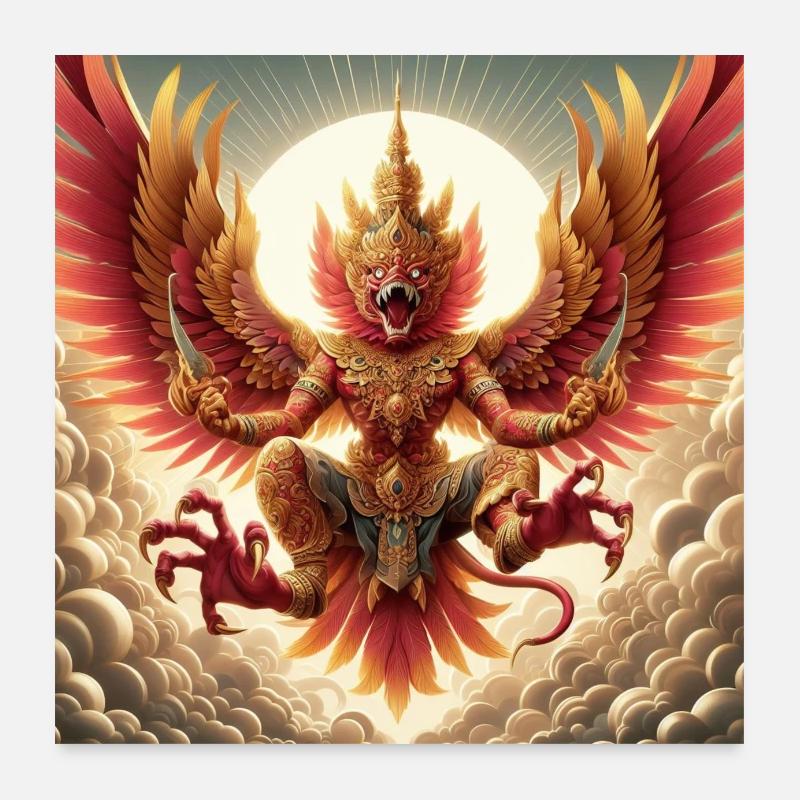 Garuda Poster 60x60 cm