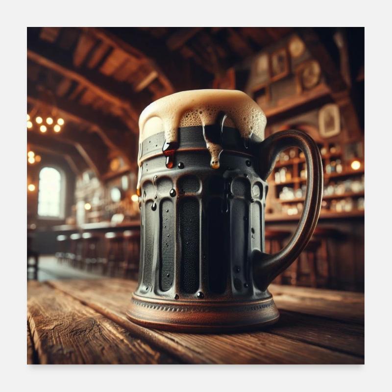 Stout Poster 24" x 24" (60x60 cm)