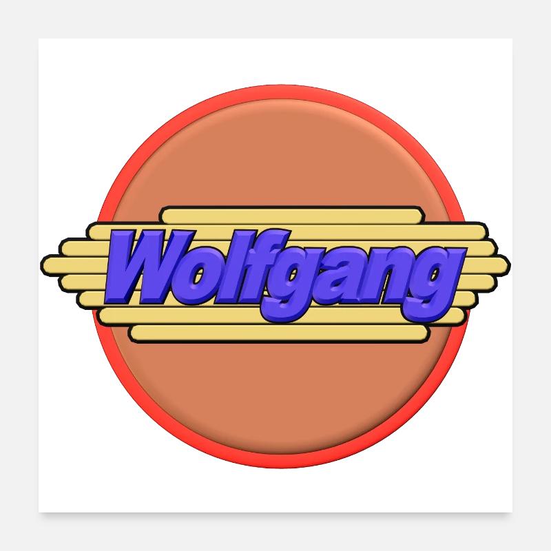 wolfgang2 Poster 60x60 cm