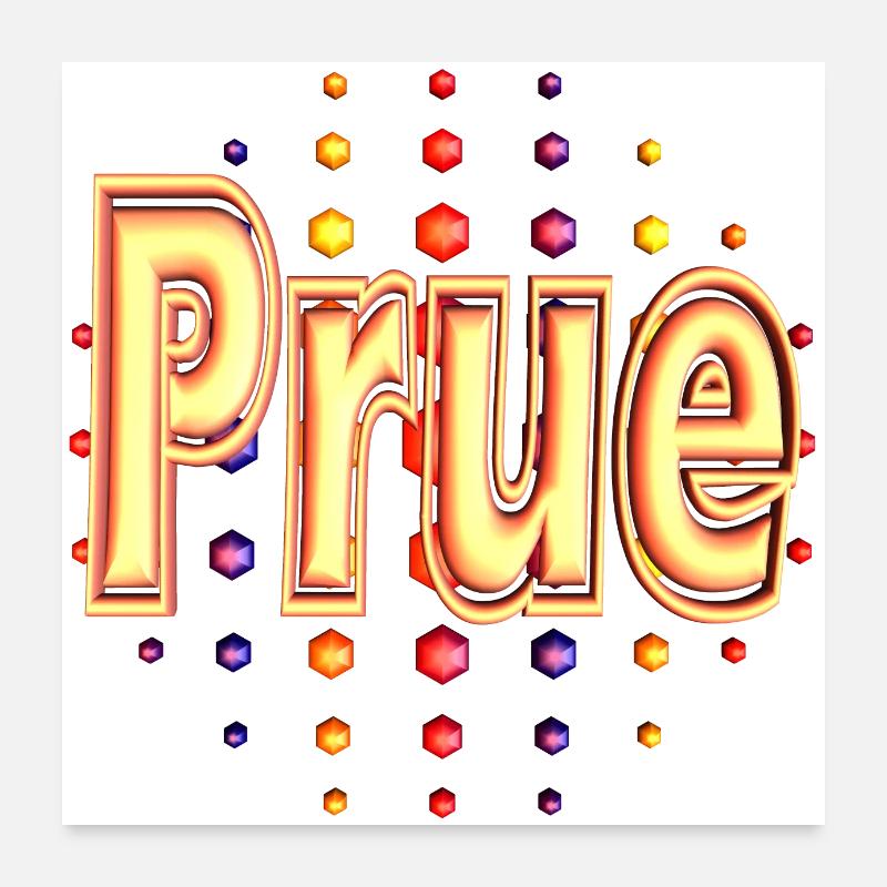 prue2 Poster 60x60 cm