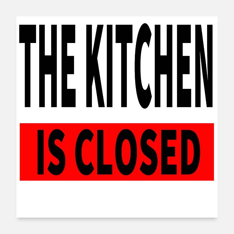 Cuisine Poster 60 x 60 cm