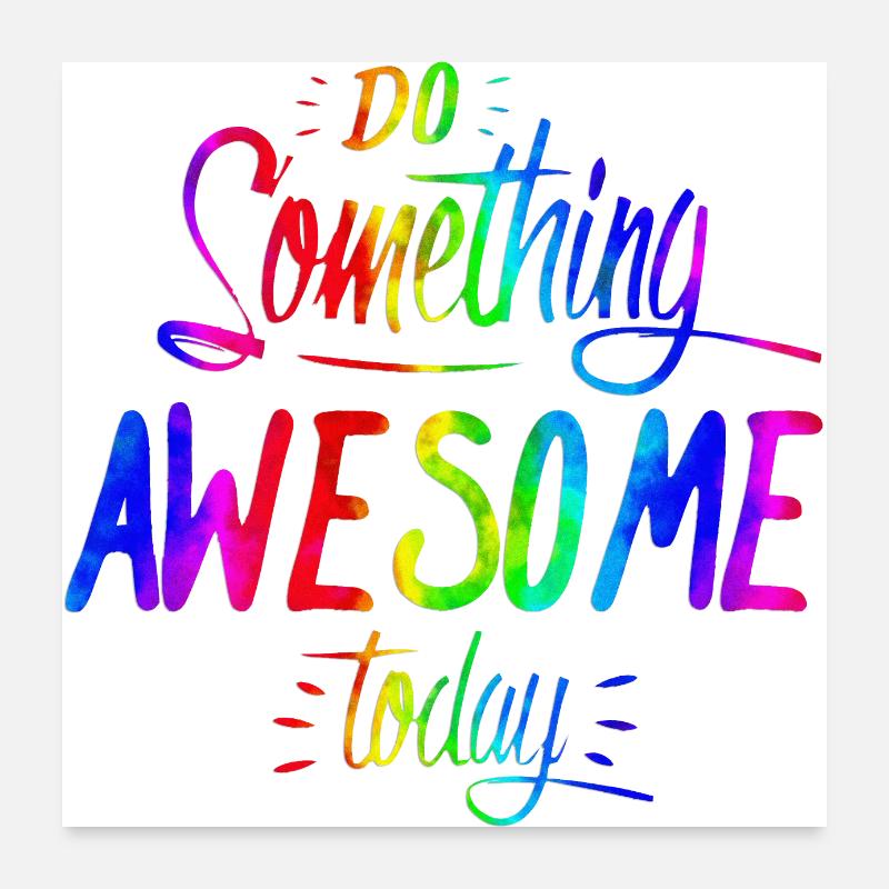 slogan illustration style art vector fashion graphics Poster 24" x 24" (60x60 cm)