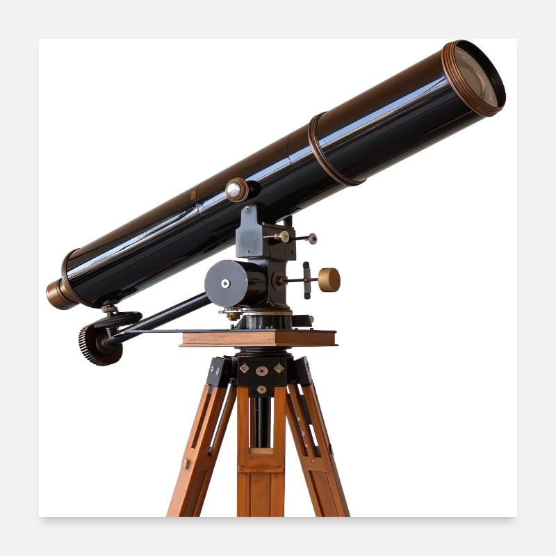 Ein Blick in die unendlichen Weiten des Kosmos Poster 60x60 cm