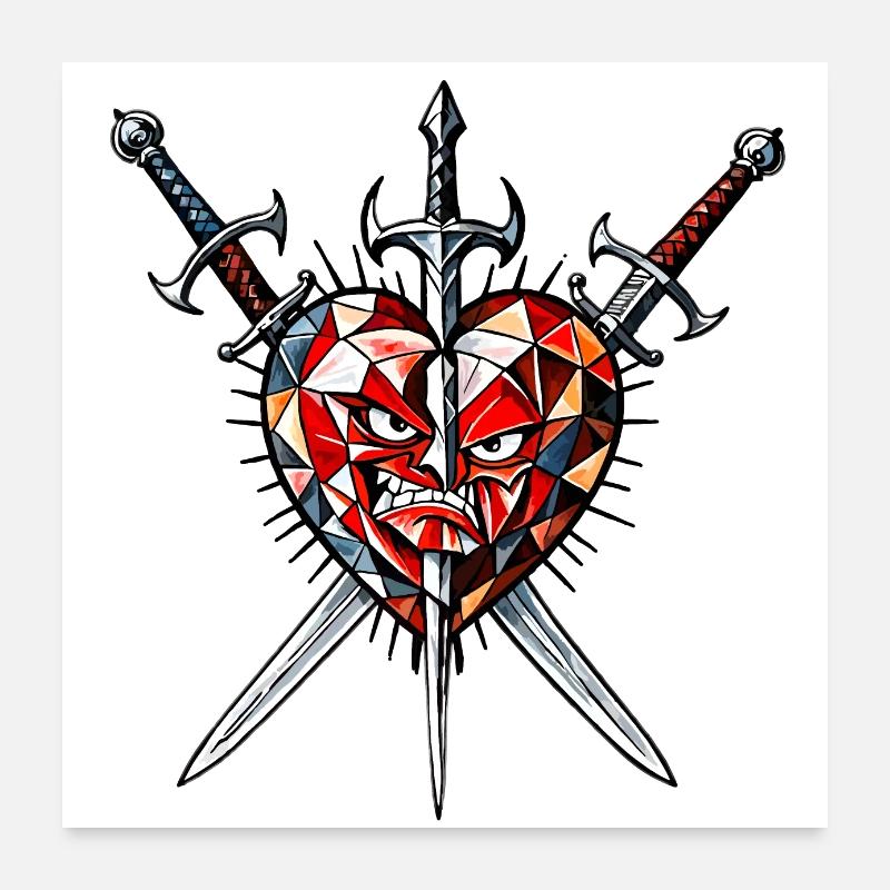 Braveheart Poster 24" x 24" (60x60 cm)