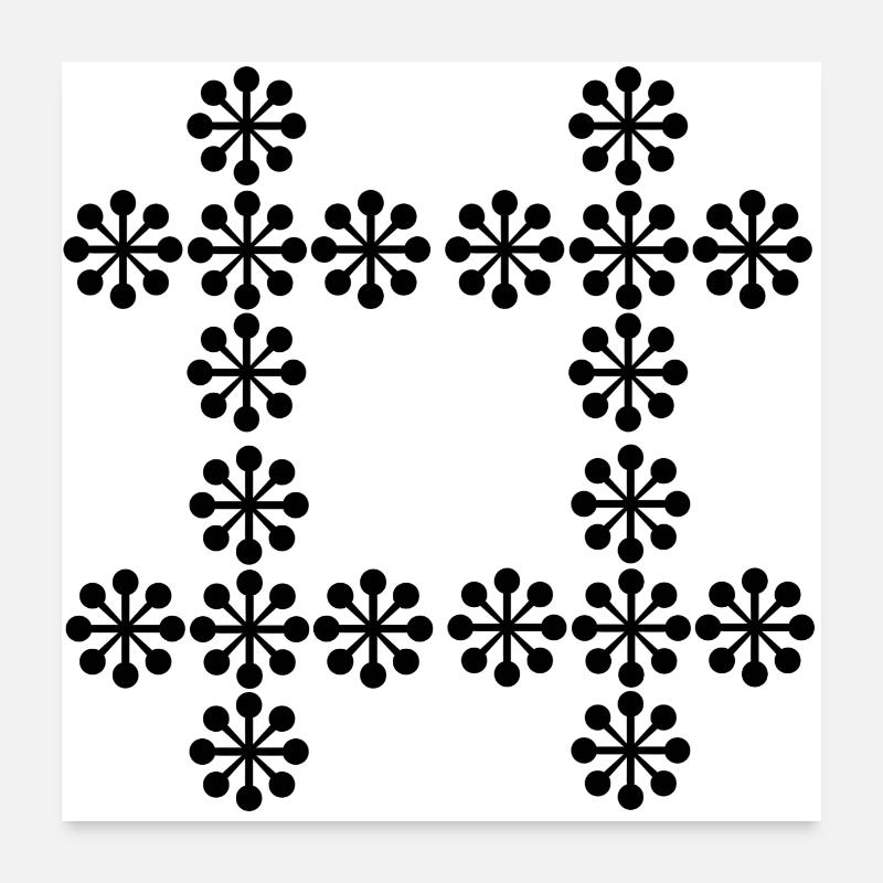 Meine Mode Poster 60x60 cm