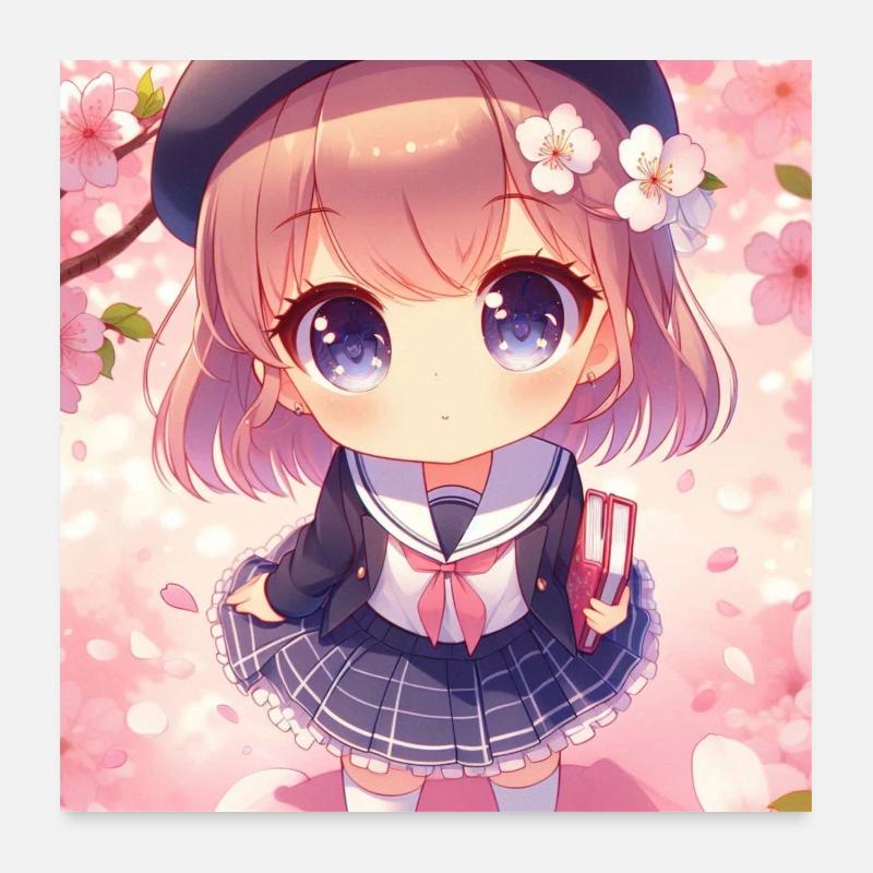 Anime Manga giapponesi Poster 60x60 cm