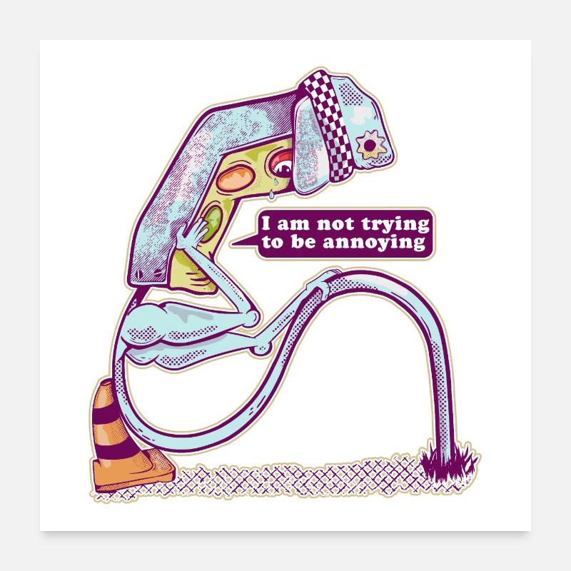 Ampel Poster 60x60 cm