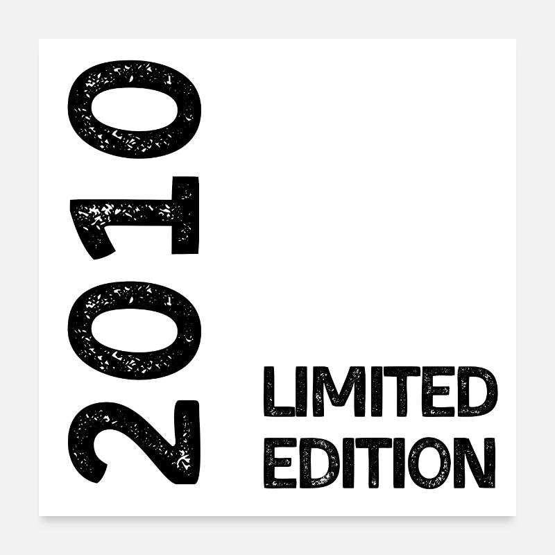 2010 Limited Edition Poster 24" x 24" (60x60 cm)
