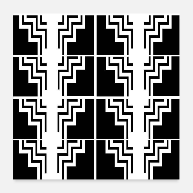 Neues Design Poster 60x60 cm