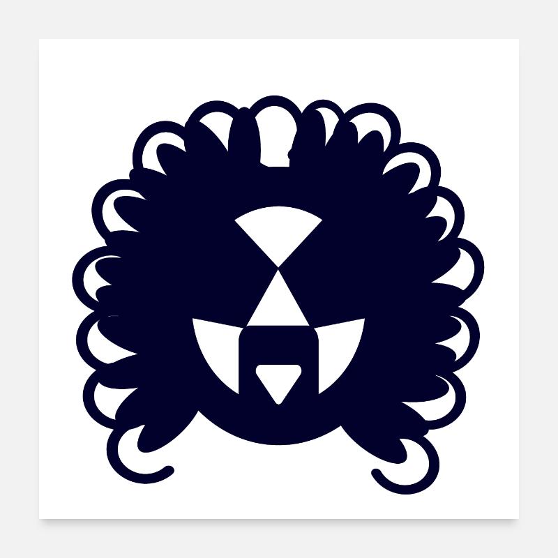 Mon style est unique Poster 60 x 60 cm