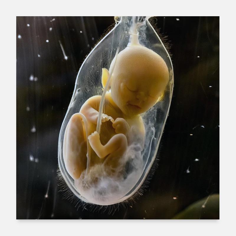 Embryon extraterrestre 2 Poster 60 x 60 cm