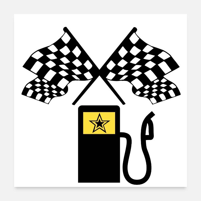 Car Poster 24" x 24" (60x60 cm)