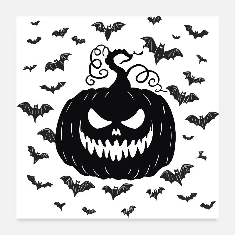 Pumpkin Poster 60x60 cm