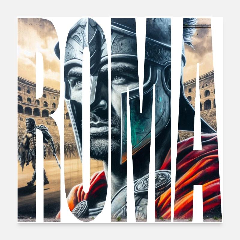 ROMA Poster 24" x 24" (60x60 cm)