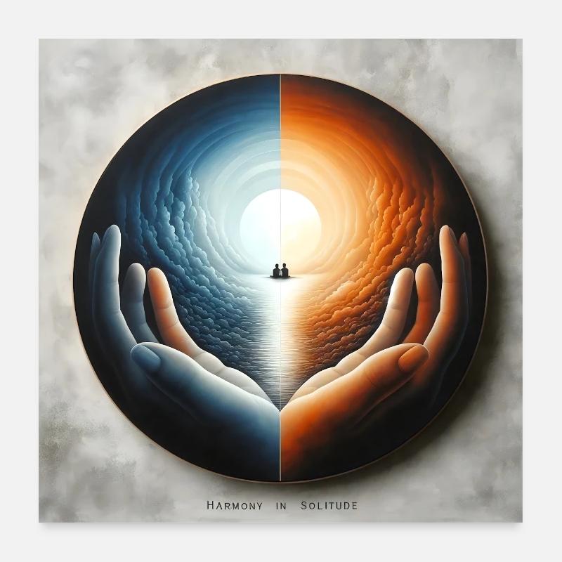 Harmony Poster 60x60 cm