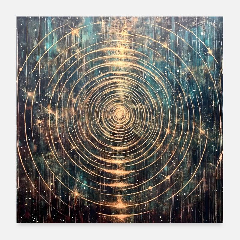 Schicksal Poster 60x60 cm