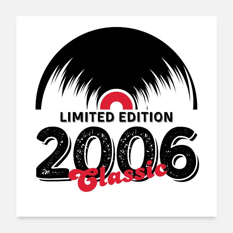 Limited edition 2006 Classic vinyl Poster 24" x 24" (60x60 cm)