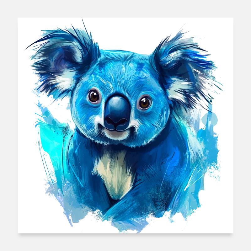 Le koala n’est pas vraiment un ours Poster 60 x 60 cm