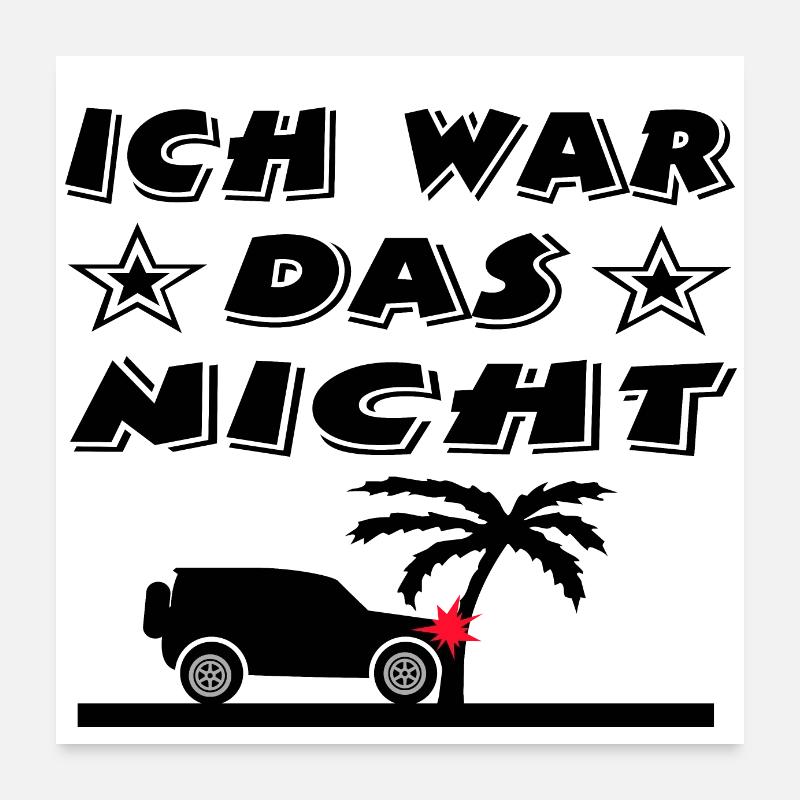 Auto Poster 60x60 cm