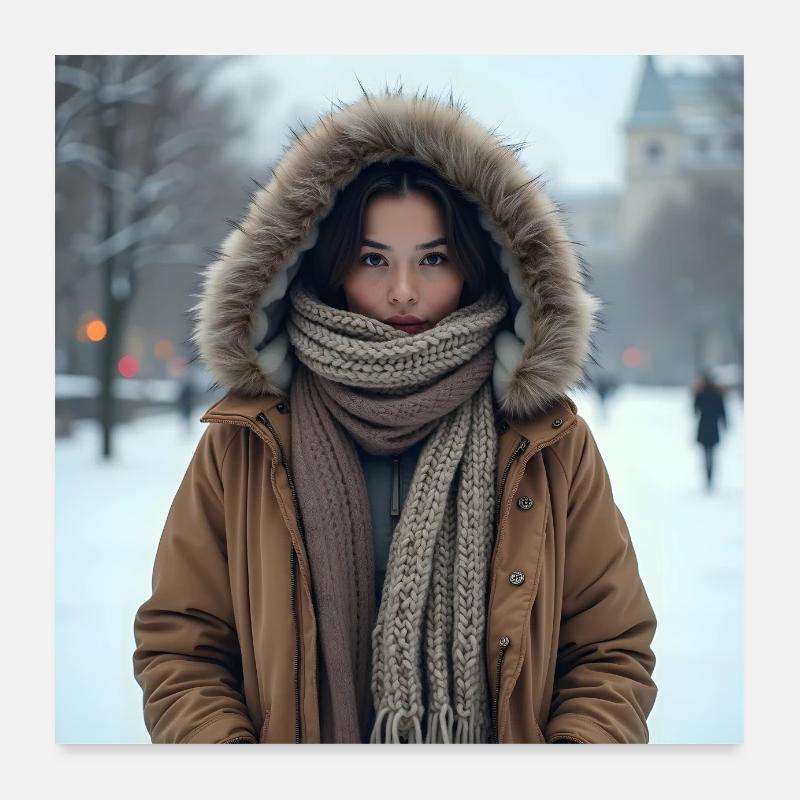 drachenqodeLENG Poster 60x60 cm