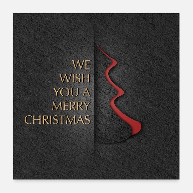 Joyeux Noël Poster 60 x 60 cm