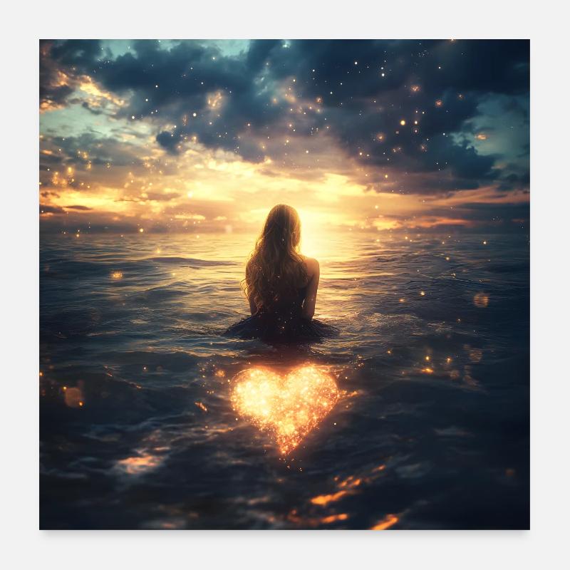 celestialplane Poster 24" x 24" (60x60 cm)