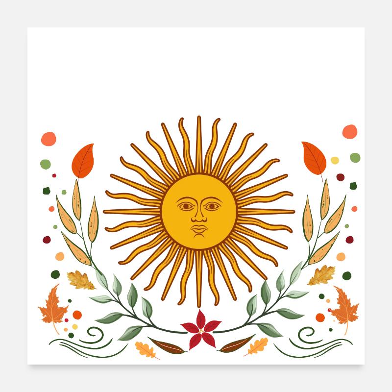 Renaître, Révéler, Réaliser- résolution de l’année Poster 60 x 60 cm