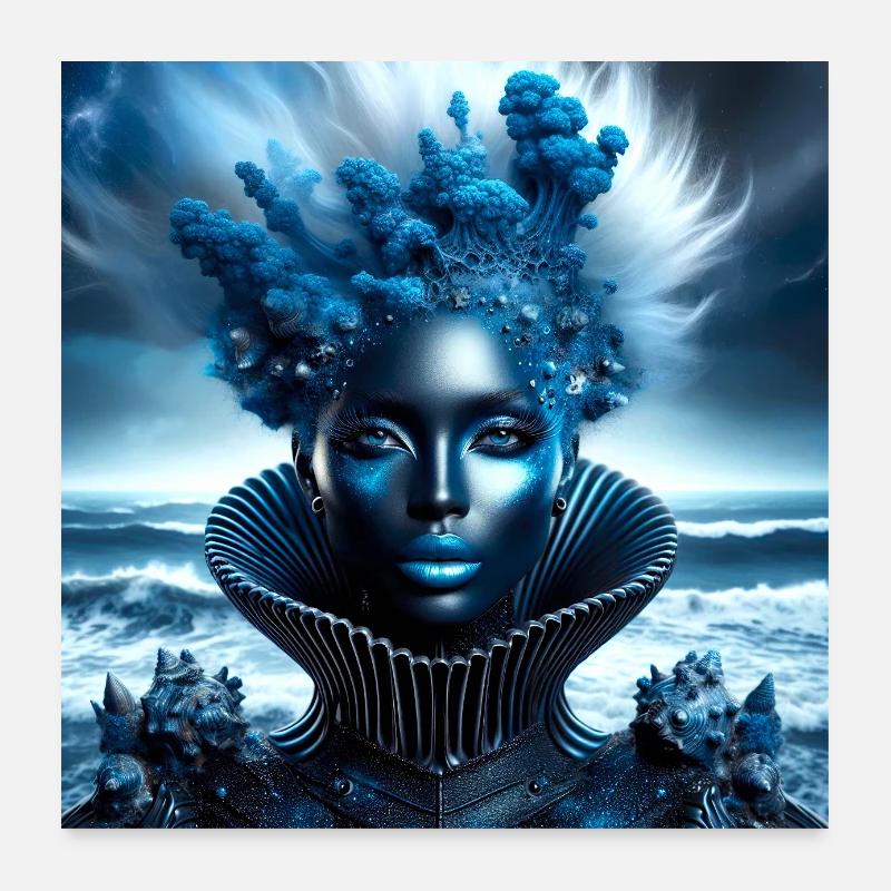 Vénus - Poster 60 x 60 cm - blanc