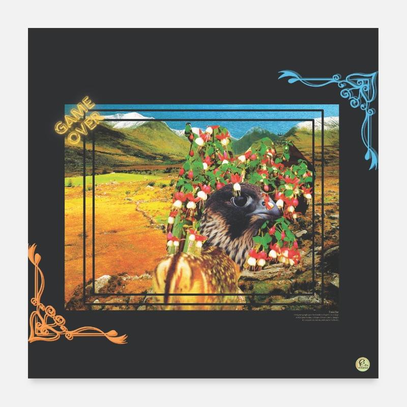 Fauche, carré Poster 60 x 60 cm