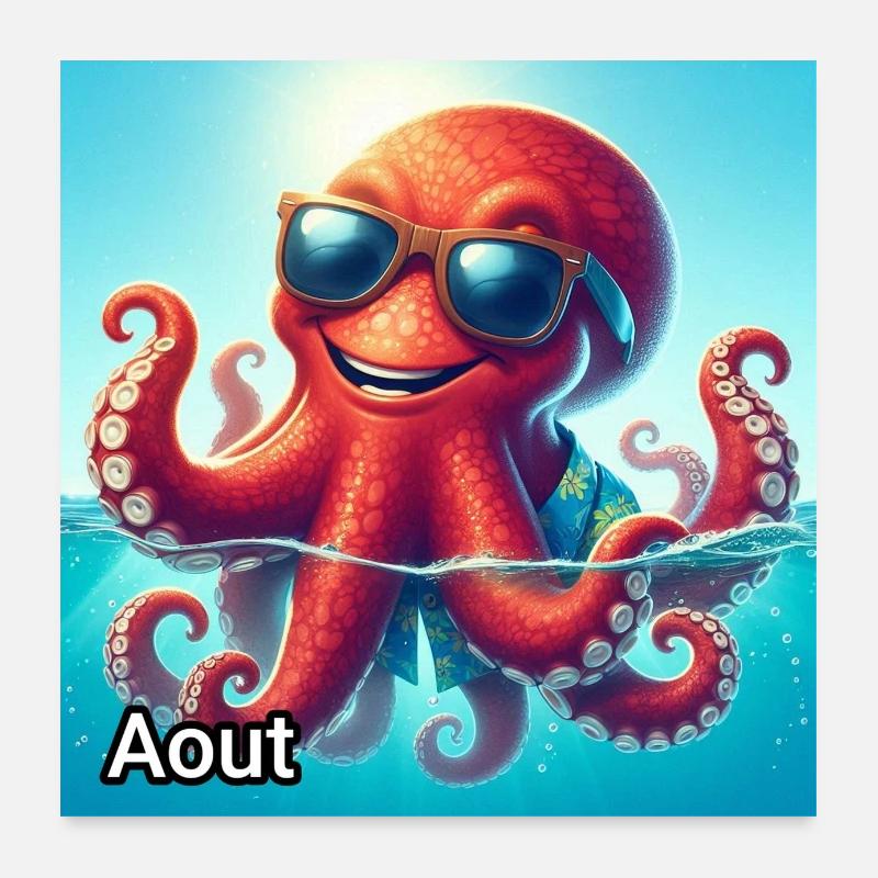 AOUT Poster 60 x 60 cm
