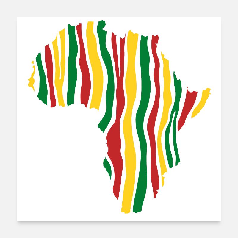 Africa Poster 24" x 24" (60x60 cm)