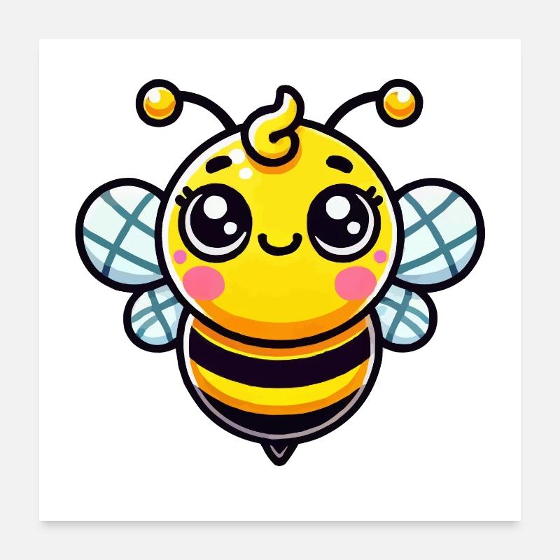 abeille Poster 60 x 60 cm