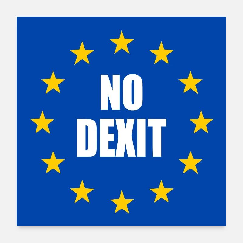 Pas de sortie Poster 60 x 60 cm