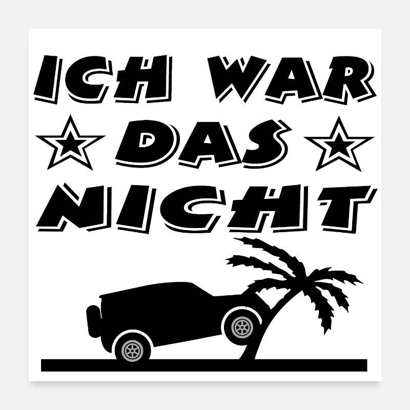 Auto Poster 60x60 cm