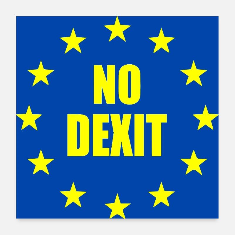 No dexit Poster 60 x 60 cm